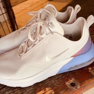 Woman's Nike Air Max Motion 2 white,lavender,coral woman's size  10
